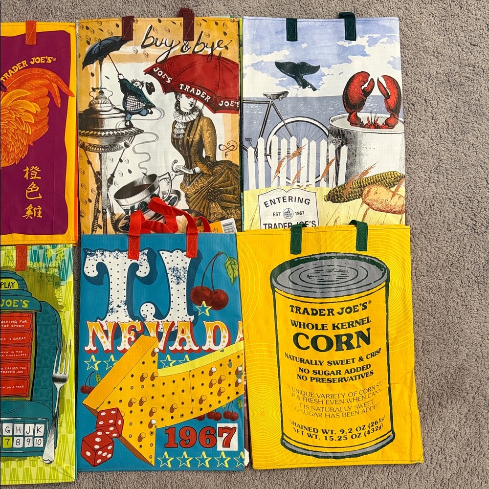 Trader Joe's Reusable Tote Bags - Picture 3 of 3